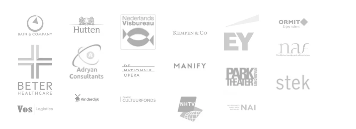 Een selectie van organisaties waarvoor JazzWerk heeft gespeeld